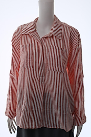 BAYAN ÇİZGİLİ GÖMLEK