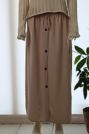 AYROBİN DÜĞMELİ ETEK