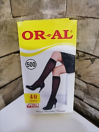 ORAL DİZALTI ÇORAP 500 40 DEN
