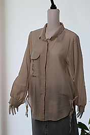 İPEK AYROBİN GÖMLEK