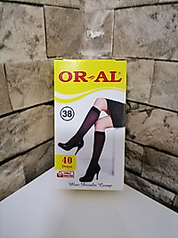 ORAL DİZALTI ÇORAP 38 40 DEN