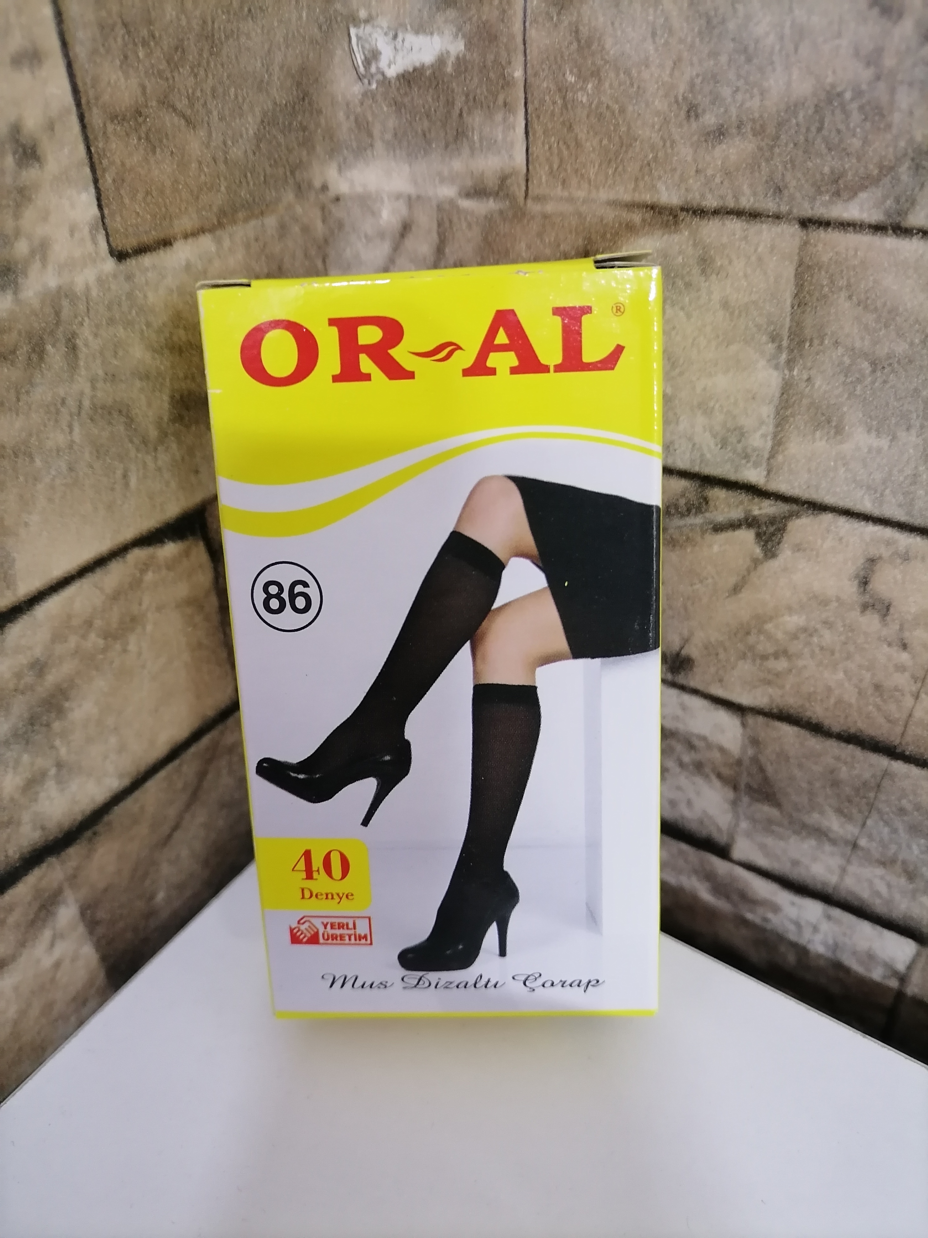 ORAL DİZALTI ÇORAP 86 40 DEN