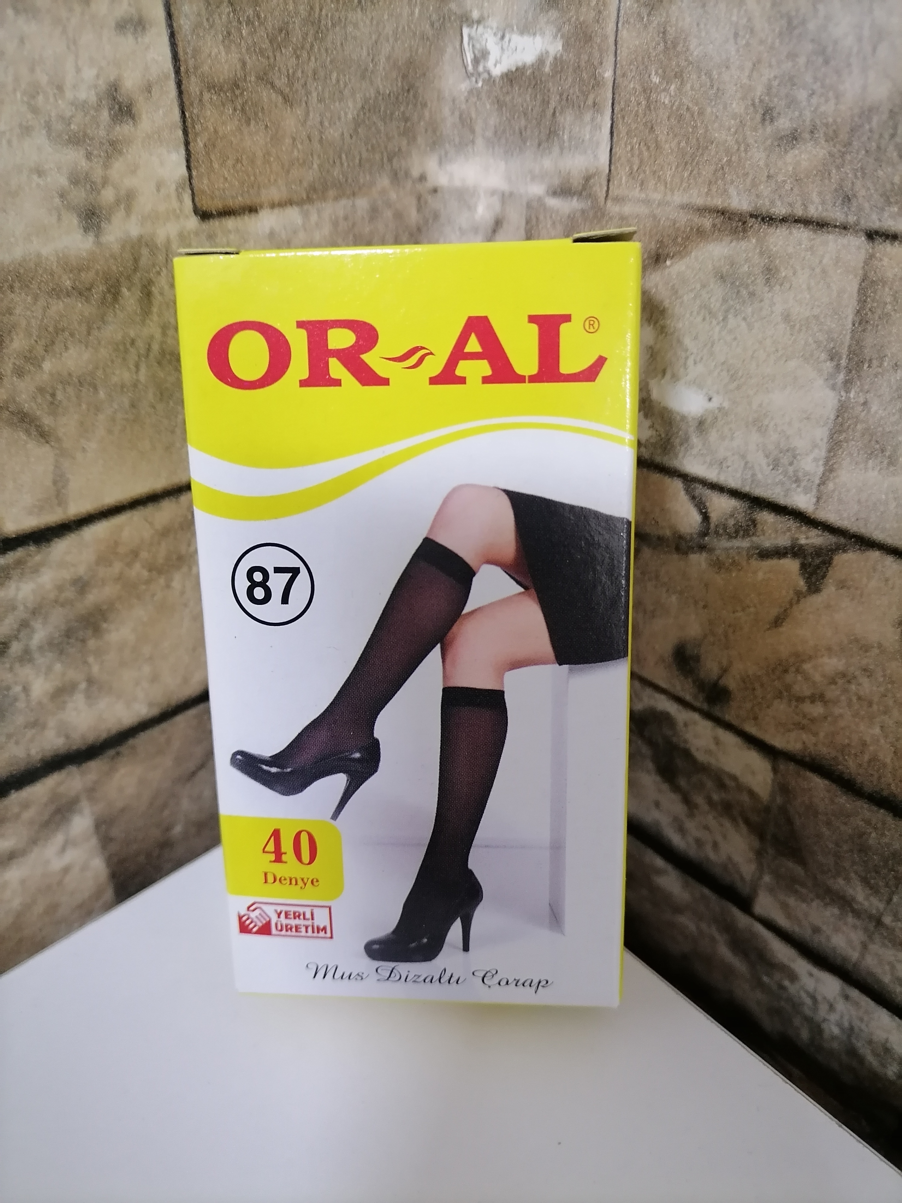 ORAL DİZALTI ÇORAP 86 40 DEN