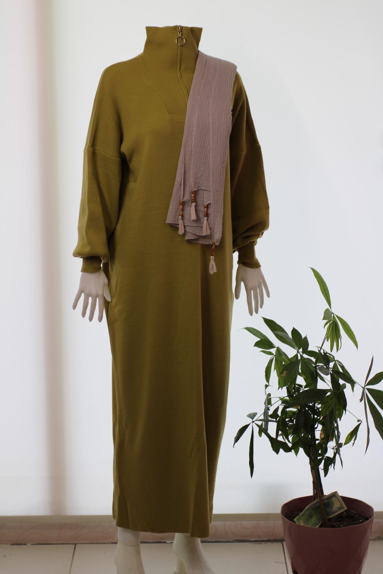 KIŞLIK YÜN ELBİSE