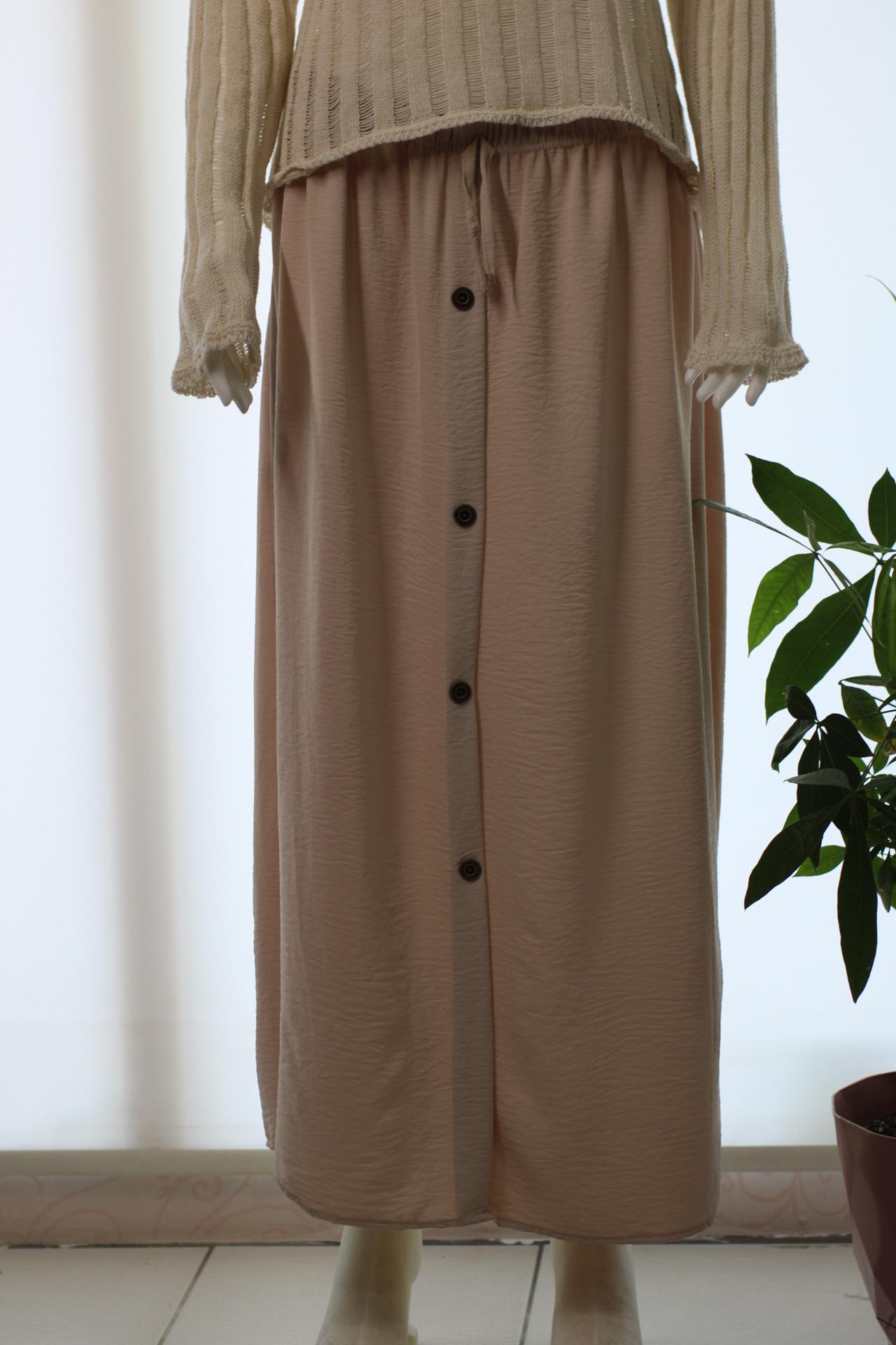 AYROBİN DÜĞMELİ ETEK