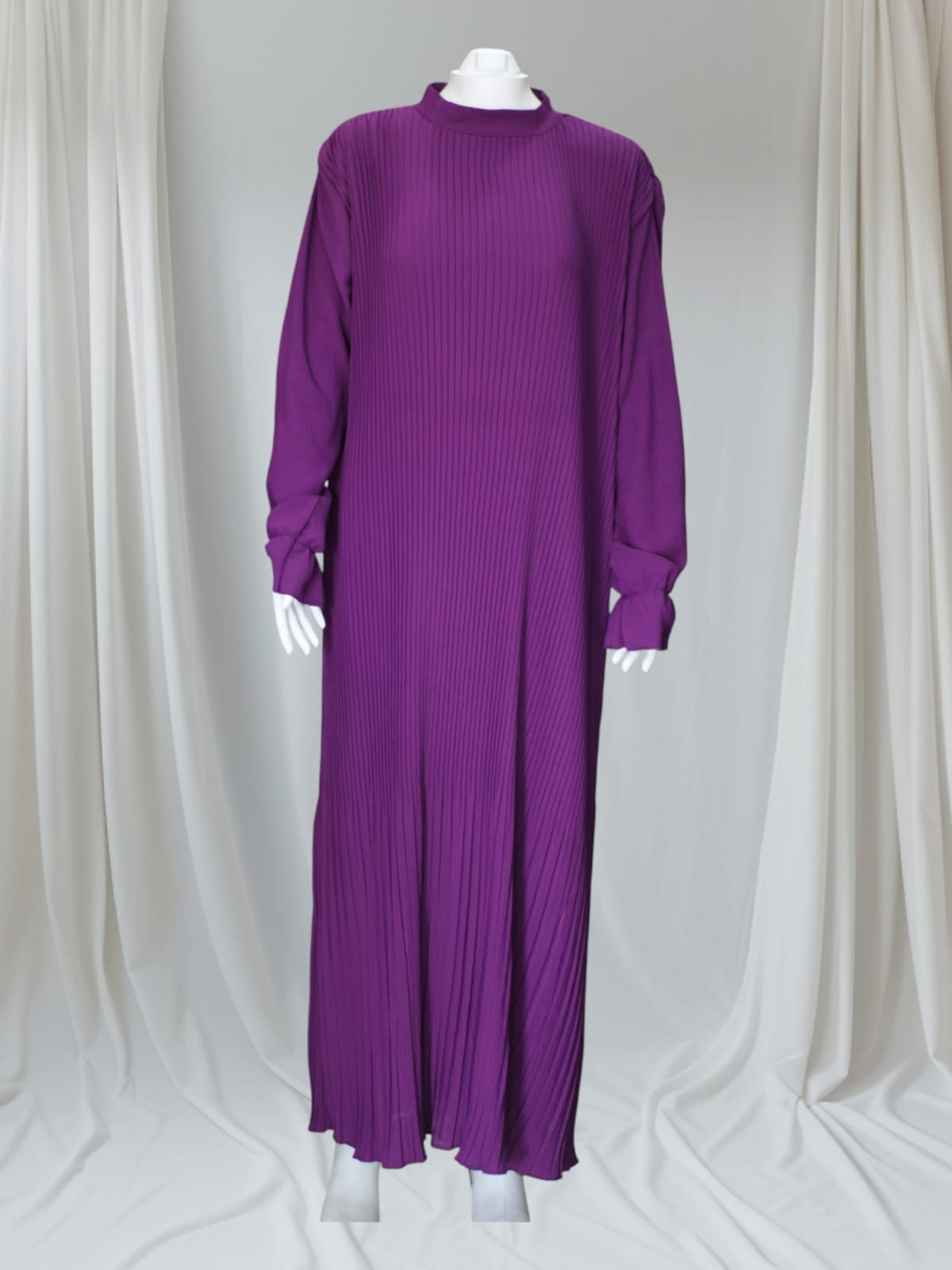 PAMUKLU VİSKON  ELBİSE