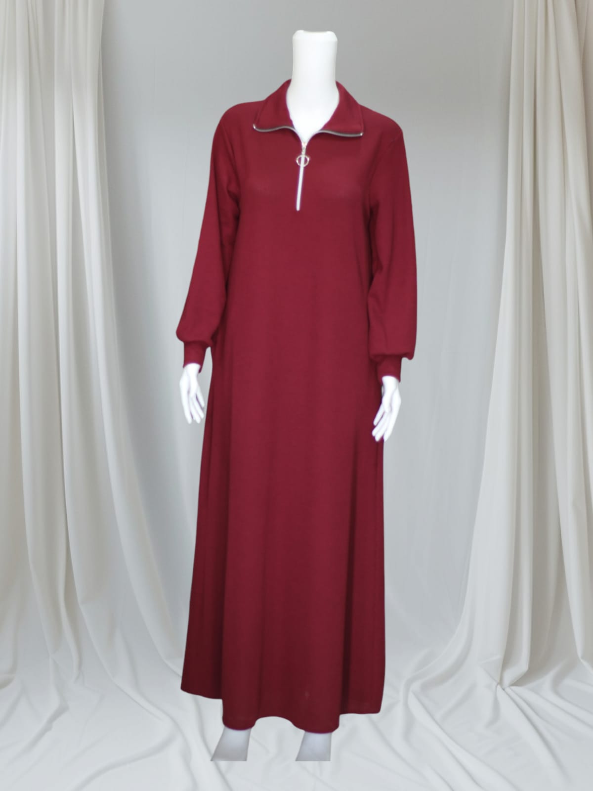 PAMUKLU VİSKON  ELBİSE