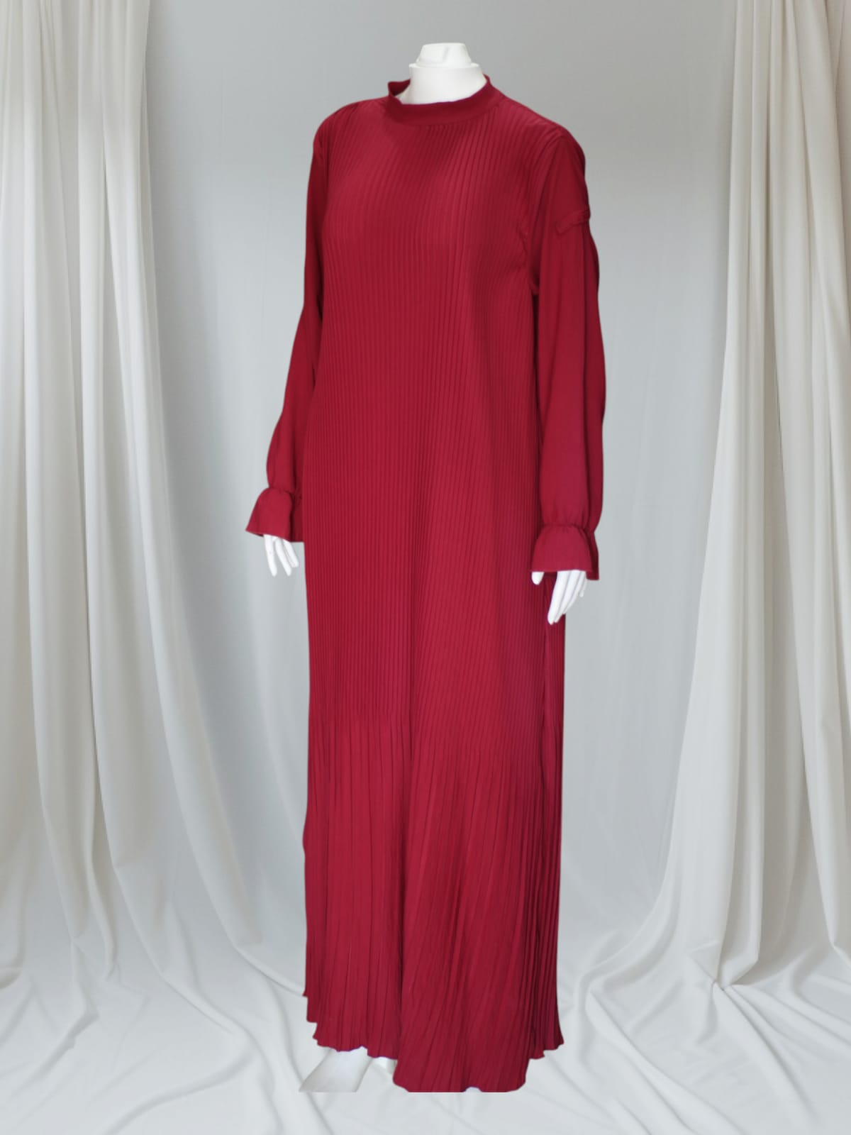 PAMUKLU VİSKON  ELBİSE