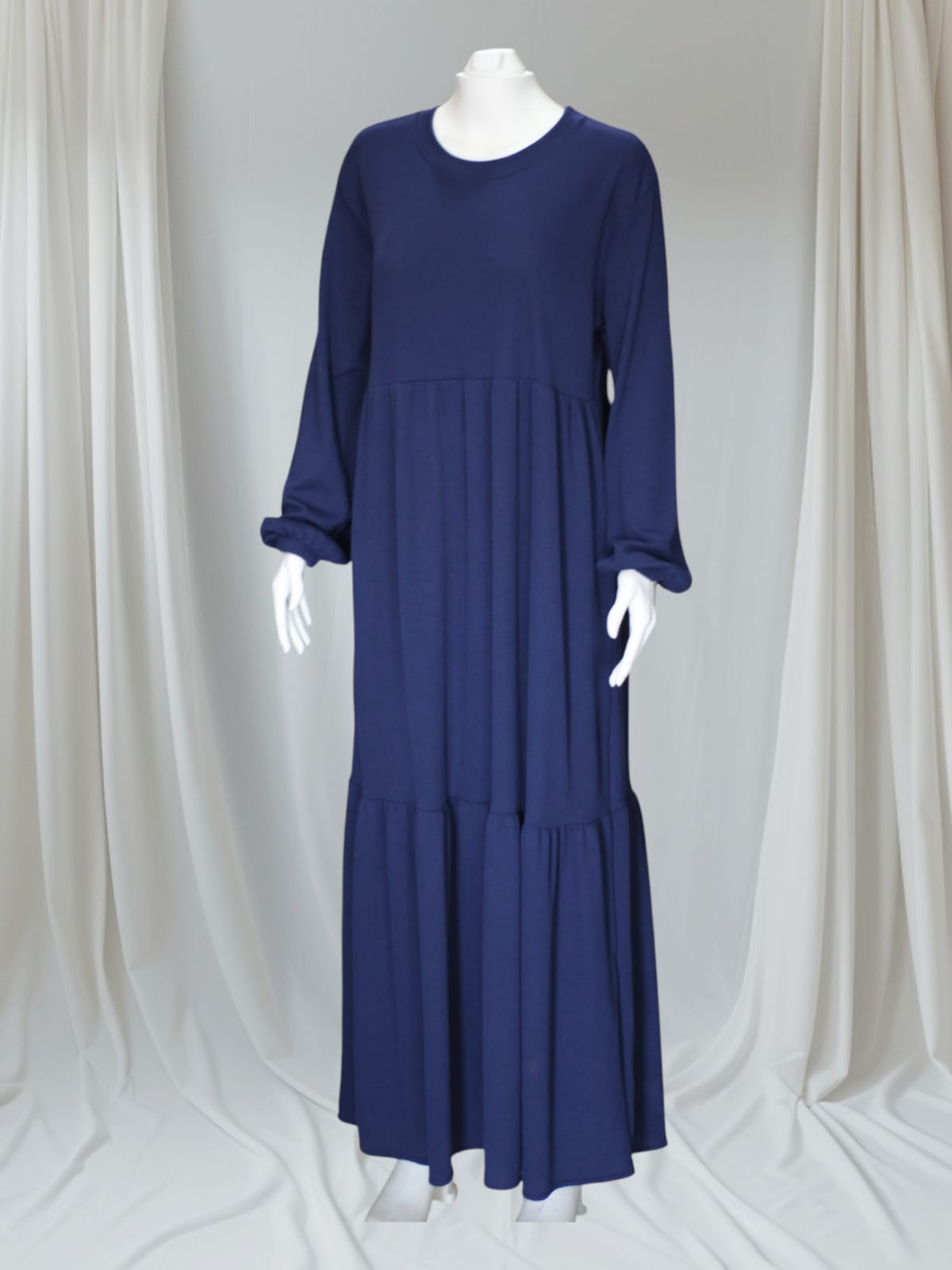 PAMUKLU VİSKON  ELBİSE